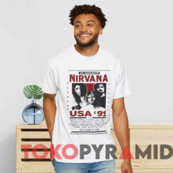 RHCP×NIRVANA 91年ツアーTシャツ XL / 白 ブート Nirvana in concert tour 91 T-shirt size Large | eBay