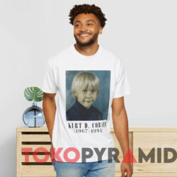 Nirvana Kurt Cobain Child 1967 1994 T shirt White T shirt