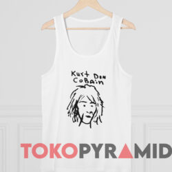 Nirvana Kurt Cobain Kurt Don Cobain T-shirt 4 Nirvana Kurt Cobain Kurt Don Cobain T shirt White TankTop