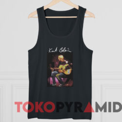 Nirvana Kurt Cobain Mtv Unplugged T shirt Black TankTop