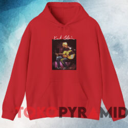 Nirvana Kurt Cobain Mtv Unplugged T shirt Red Hoodie