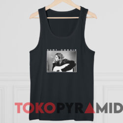 Nirvana Kurt Cobain Smoking T shirt Black TankTop