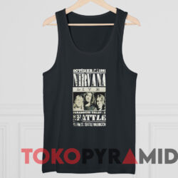 Nirvana Live At Paramount Theatre T-Shirt 4 Nirvana Live At Paramount Theatre T shirt Black TankTop