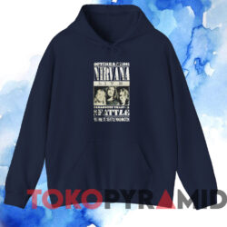 Nirvana Live At Paramount Theatre T-Shirt 3 Nirvana Live At Paramount Theatre T shirt Navy Hoodie