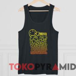 Nirvana Many Smiles T-Shirt 4 Nirvana Many Smiles T shirt Black TankTop