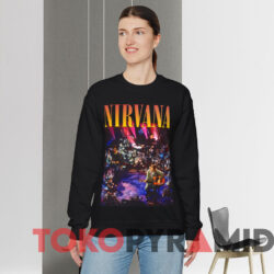 Nirvana Unplugged In New York T shirt Black Sweatshirt