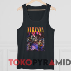 Nirvana Unplugged In New York T shirt Black TankTop