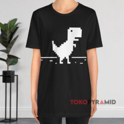 No Connection Dinosaur Black T shirt