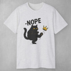 No Kings In America Black Cat T shirt