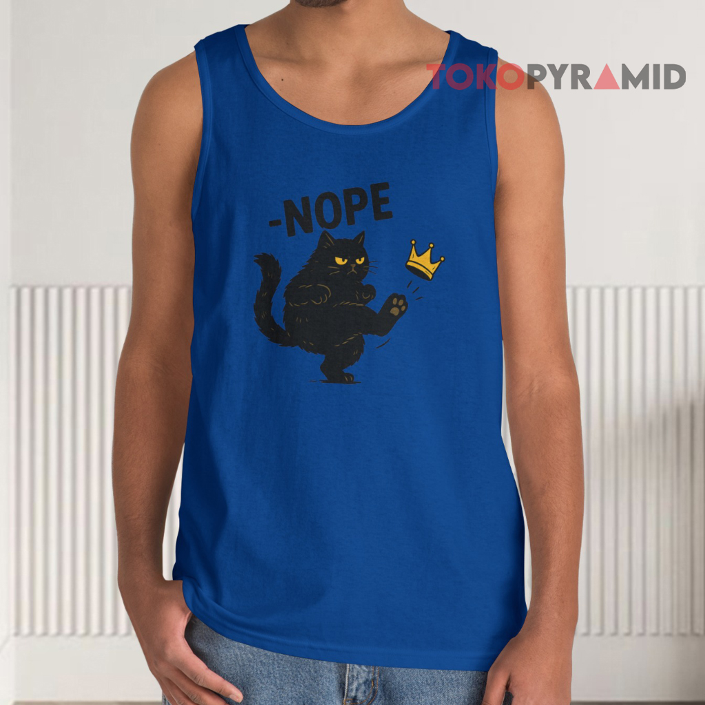 No Kings In America Black Cat Tank Top No Kings In America Black Cat Tank Top