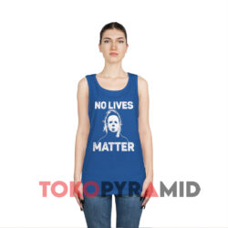 No Lives Matter Michael Myers Blue Tank Top