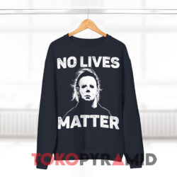 No Lives Matter Michael Myers Navy Sweatshirt