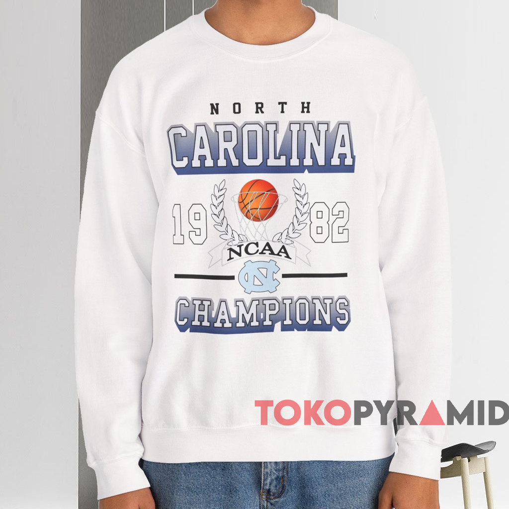 North Carolina 1982 Champions Shirt White Sweatshirt North Carolina 1982 Champions Shirt White Sweatshirt