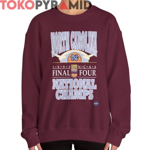 North Carolina 1993 Final Four National Champs Shirt North Carolina 1993 Final Four National Champs Shirt