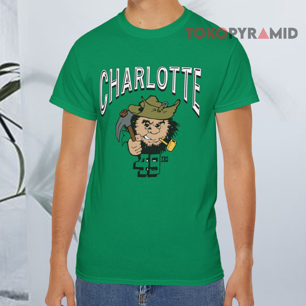 North Carolina At Charlotte 49ers Green T shirt North Carolina At Charlotte 49ers Green T shirt