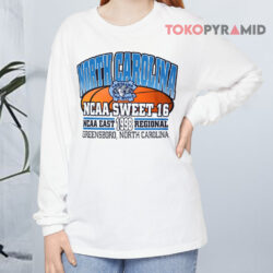 North Carolina Tar Heels Ncaa Sweet 16 Long sleeved