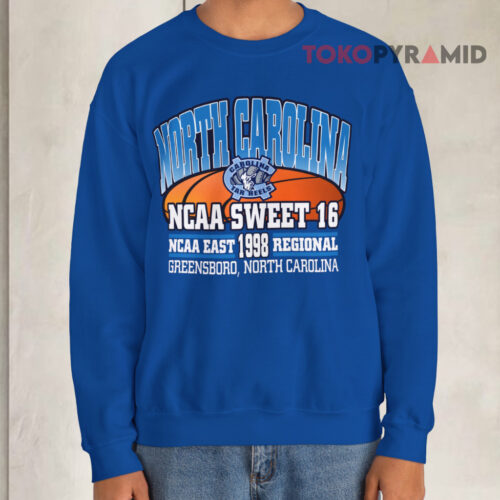 North Carolina Tar Heels Ncaa Sweet 16 Sweatshirt