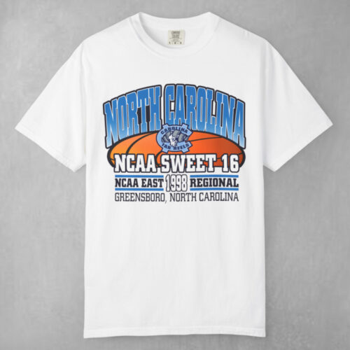 North Carolina Tar Heels Ncaa Sweet 16 T shirt