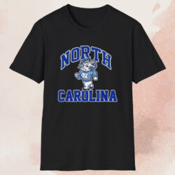 North Carolina Unc Rameses Shirt Black T shirt