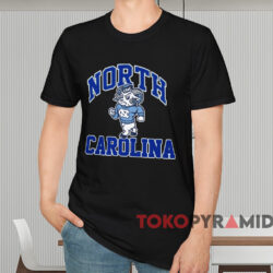 North Carolina Unc Rameses Shirt Black T shirt