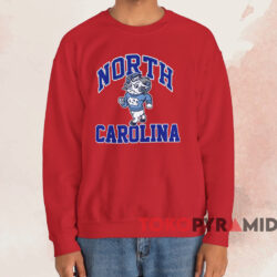 North Carolina UNC Rameses Shirt 4 North Carolina Unc Rameses Shirt Red Sweatshirt