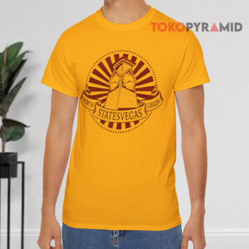 North Statesvegas Carolina Gold T shirt