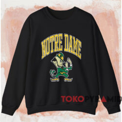 Notre Dame Fighting Irish Big Logo Shirt 4 Notre Dame Fighting Irish Big Logo Shirt Black Sweatshirt