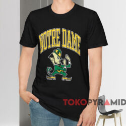 Notre Dame Fighting Irish Big Logo Shirt Black T shirt