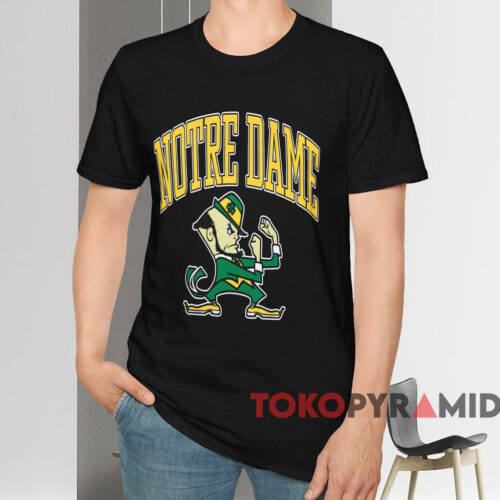 Notre Dame Fighting Irish Big Logo Shirt Black T shirt Notre Dame Fighting Irish Big Logo Shirt Black T shirt