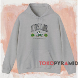 Notre Dame Fighting Irish Big Logo Shirt 2 Notre Dame Fighting Irish Big Logo Shirt Grey Hoodie