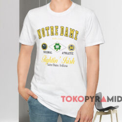 Notre Dame Fighting Irish Indiana Shirt White T shirt