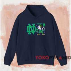 Notre Dame Fighting Irish Leprechaun Logo Shirt 2 Notre Dame Fighting Irish Leprechaun Logo Shirt Navy Hoodie