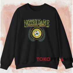 Notre Dame Fighting Irish Logo Est 1842 Shirt 4 Notre Dame Fighting Irish Logo Est 1842 Shirt Black Sweatshirt