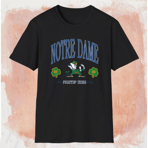 Notre Dame Fighting Irish Nd Logo Shirt Black T shirt Notre Dame Fighting Irish Nd Logo Shirt Black T shirt