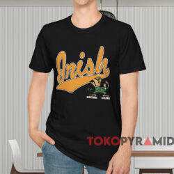 Notre Dame Fighting Irish Shirt Black T shirt
