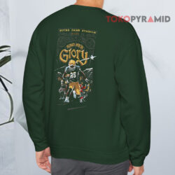 Notre Dame Fighting Irish The Shirt 2025 Sweatshirt Back