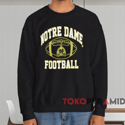 Notre Dame Football Champion Shirt Black Sweatshirt