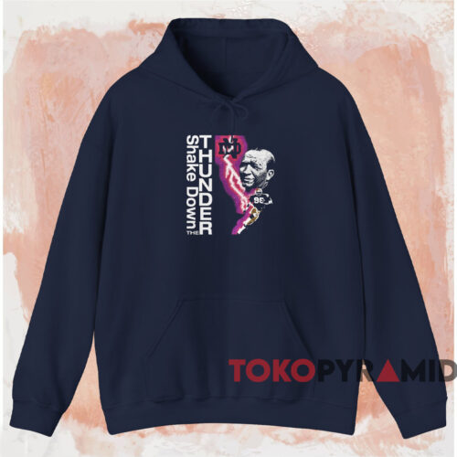 Notre Dame Shake Down The Thunder Shirt Navy Hoodie Notre Dame Shake Down The Thunder Shirt Navy Hoodie