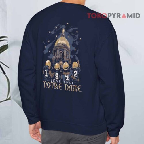 Notre Dame The Shirt 2026 Sweatshirt Back