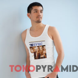 NSYNC Album Cover Boy Band T-Shirt 4 Nsync Album Cover Boy Band T shirt White TankTop