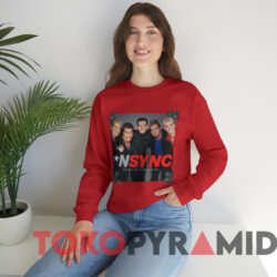 NSYNC Home For Christmas T-Shirt 3 Nsync Home For Christmas T shirt Red Sweatshirt