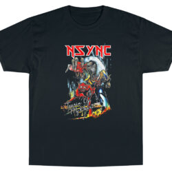 NSYNC Metal Tearin Up My Heart T-Shirt 5 Nsync Metal Tearin Up My Heart T shirt