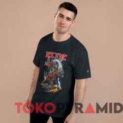 Nsync Metal Tearin Up My Heart T shirt Black T shirt