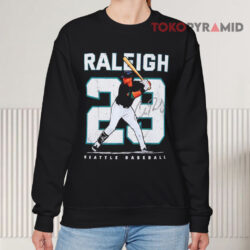 Number And Portrait Cal Raleigh Seattle Mariners Signature Shirt 3 Number And Portrait Cal Raleigh Seattle Mariners Signature Sweatshirt