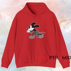 Number Nine Mickey Mouse T-shirt 2 Number Nine Mickey Mouse T shirt Red Hoodie