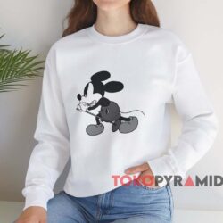 Number Nine Mickey Mouse T-shirt 4 Number Nine Mickey Mouse T shirt White Sweatshirt