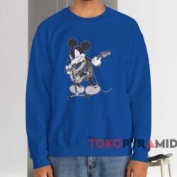 Number Nine Mickey T shirt Blue Sweatshirt