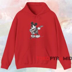 Number Nine Mickey T shirt Red Hoodie