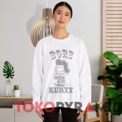 Number Nine Nirvana Kurt Cobain Snoopy T-Shirt 2 Number Nine Nirvana Kurt Cobain Snoopy T shirt White Sweatshirt