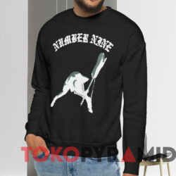 Number Nine The Clash T-shirt 3 Number Nine The Clash T shirt Black Sweatshirt